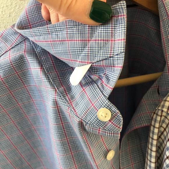 Pair of Jos A Bank dress shirts - Picture 2 of 6